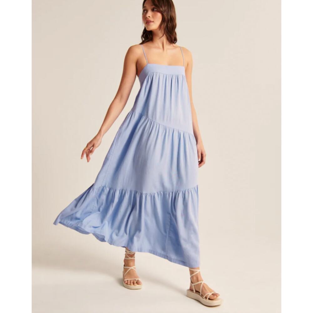 Abercrombie & Fitch Light Blue Mini Dress